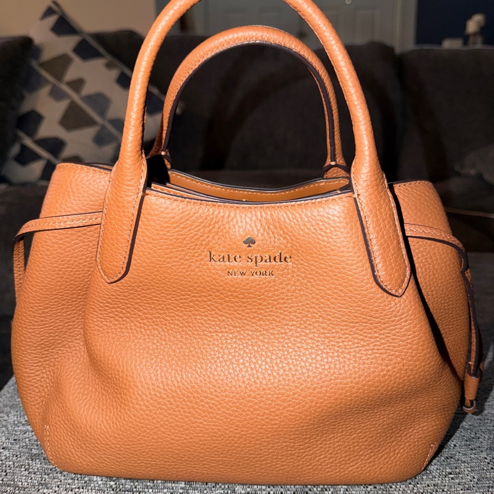 Kate Spade Brown Dumpling Leather Satchel